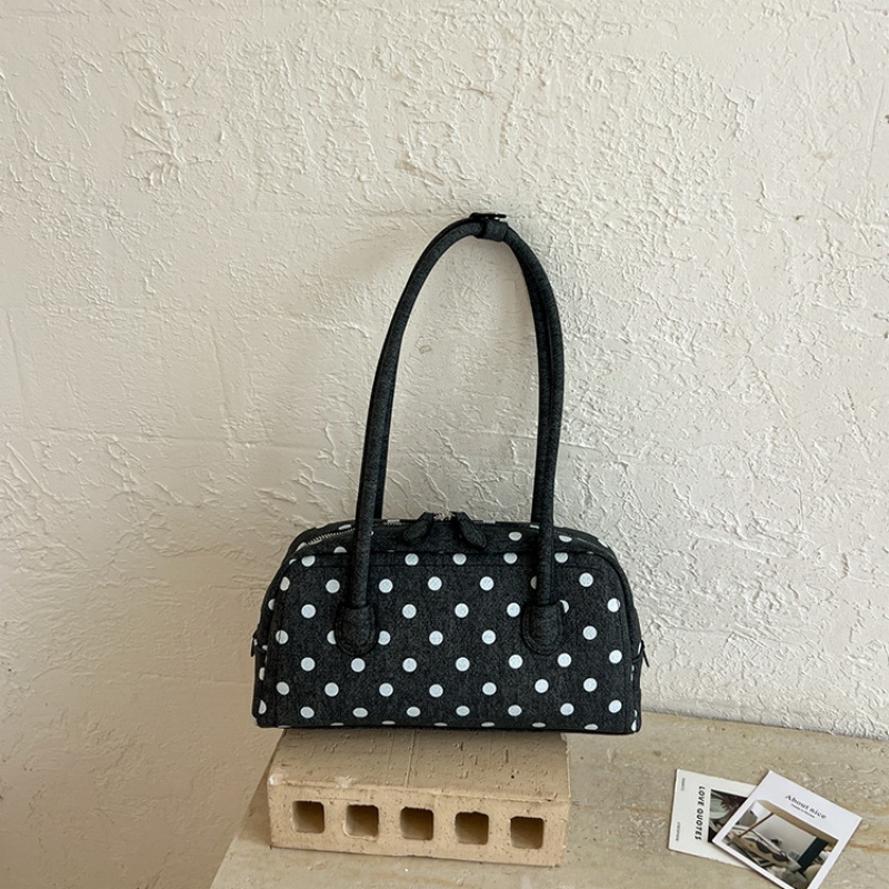 Women Bags 2026 - 2026 New Polka Dot Mini Boston