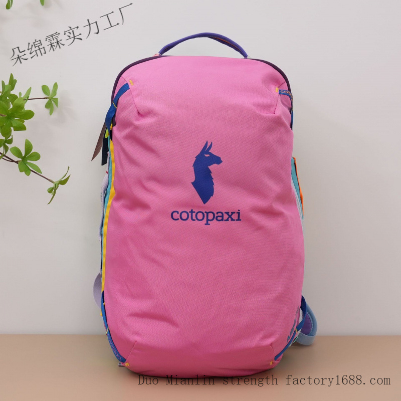 Waterproof Color Block Backpac - Women Bags 2026 ulasan dan harga