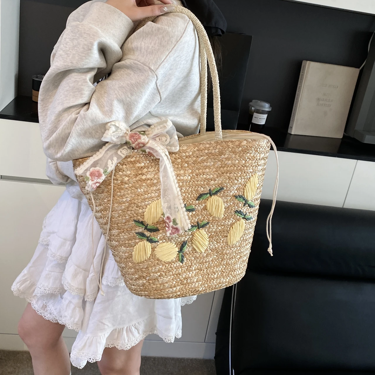 Large Capacity Beach Shoulder  - Women'S Tote Bags Designer ulasan dan harga