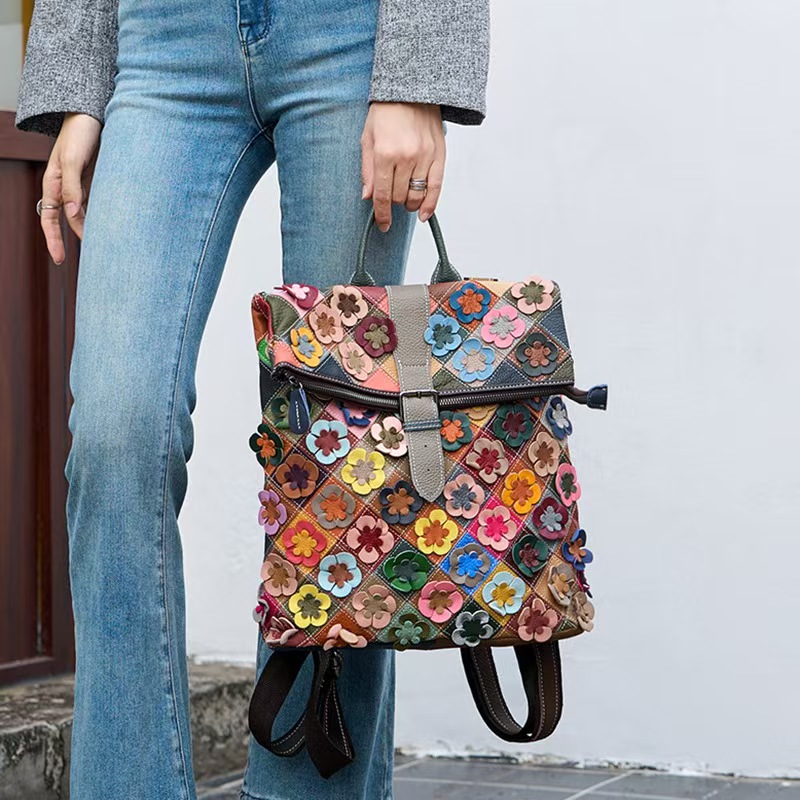 Vintage Women Genuine Leather  - Women Bags Casual ulasan dan harga