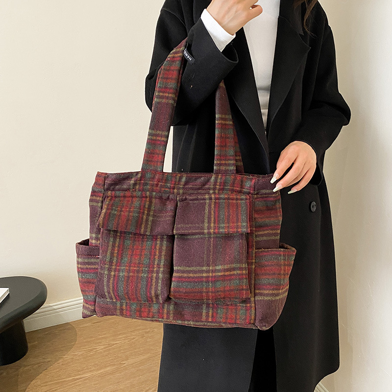 Lamb Fleece tote bags for wome - Women'S Tote Bags Designer ulasan dan harga