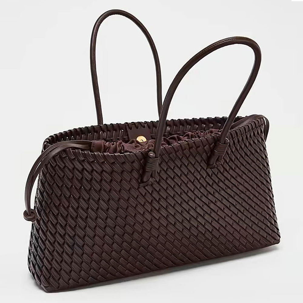 Woven Tote Bag Women Large Sho - Women'S Tote Bags Designer ulasan dan harga
